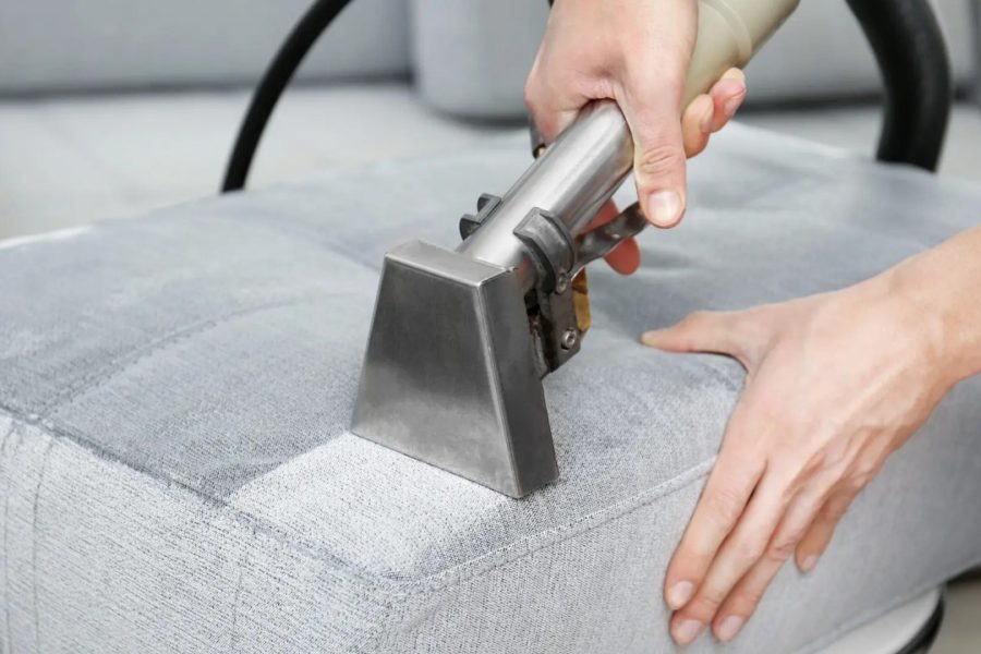 Going in detail to upholstery fabric cleaning