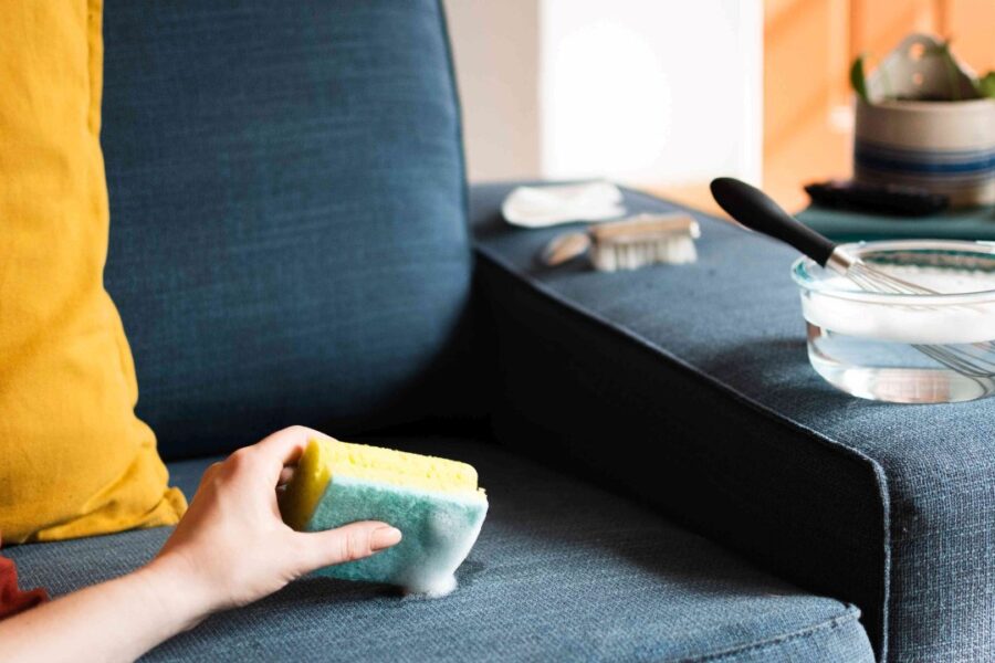 How to clean velvet and leather upholstered furniture