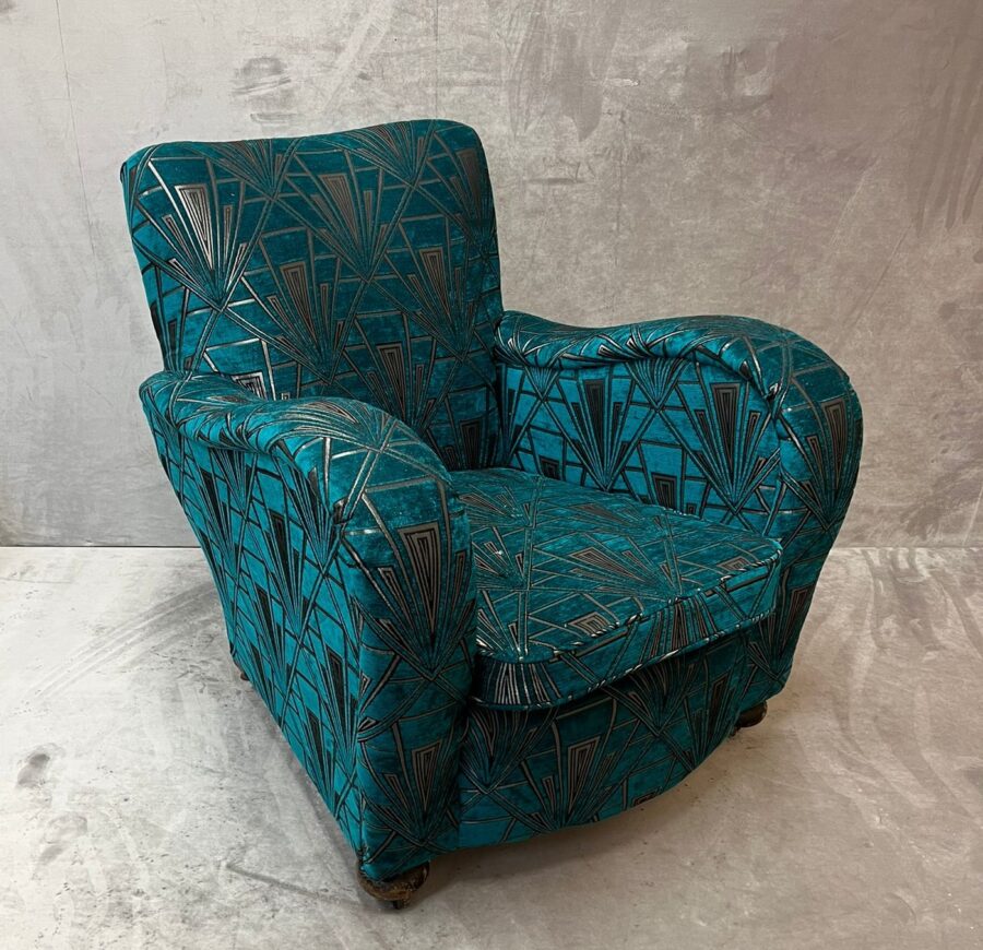 Antique Armchair Upholster